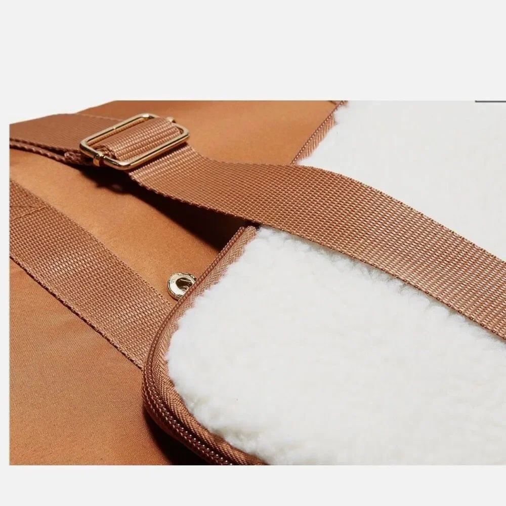 Nwt Dsw The Weekender Travel Duffle Bag With Removable Sherpa Pouch Brown Large — image 6 of 8